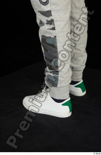 Timbo calf dressed grey joggers white sneakers 0004.jpg